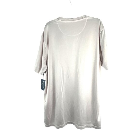 Visitor Premium Men's Solid Poly Crew Neck T-Shirt XXL Pastel Pink Short Sleeves - Picture 2 of 8